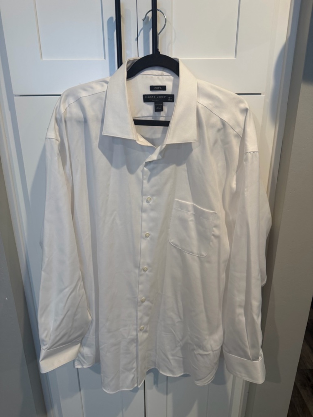 Pronto Uomo Mens Long Sleeve Dress Shirt